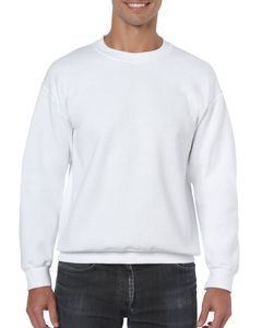 Gildan GI18000 - Heavy Blend Adult Sweatshirt Met Ronde Hals White