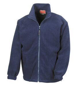 Result R36A - Active Fleece Jack Volledige Rits Navy