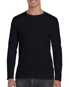 Gildan GD011 - Softstyle™ t-shirt met lange mouw Black