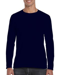 Gildan GD011 - Softstyle™ t-shirt met lange mouw Navy