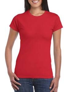 Gildan GD072 - Softstyle ™ ringgesponnen dames t-shirt Red