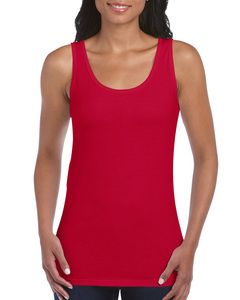 Gildan GD077 - Softstyle ™ mouwloos hemd voor dames Cherry red