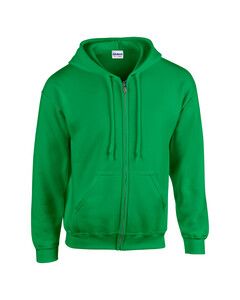 Gildan GD058 - HeavyBlend ™ sweatshirt met volledige ritssluiting Irish Green