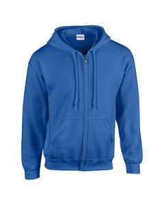 Gildan GD058 - HeavyBlend ™ sweatshirt met volledige ritssluiting Royal blue