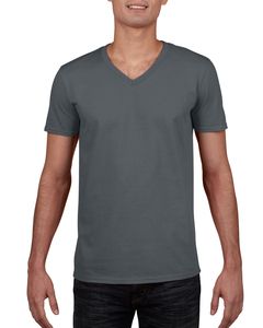 Gildan GD010 - Softstyle™ v-hals t-shirt Charcoal