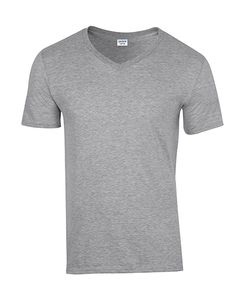 Gildan 64V00 - Softstyle® V-Hals T-Shirt Sport Grey (RS)