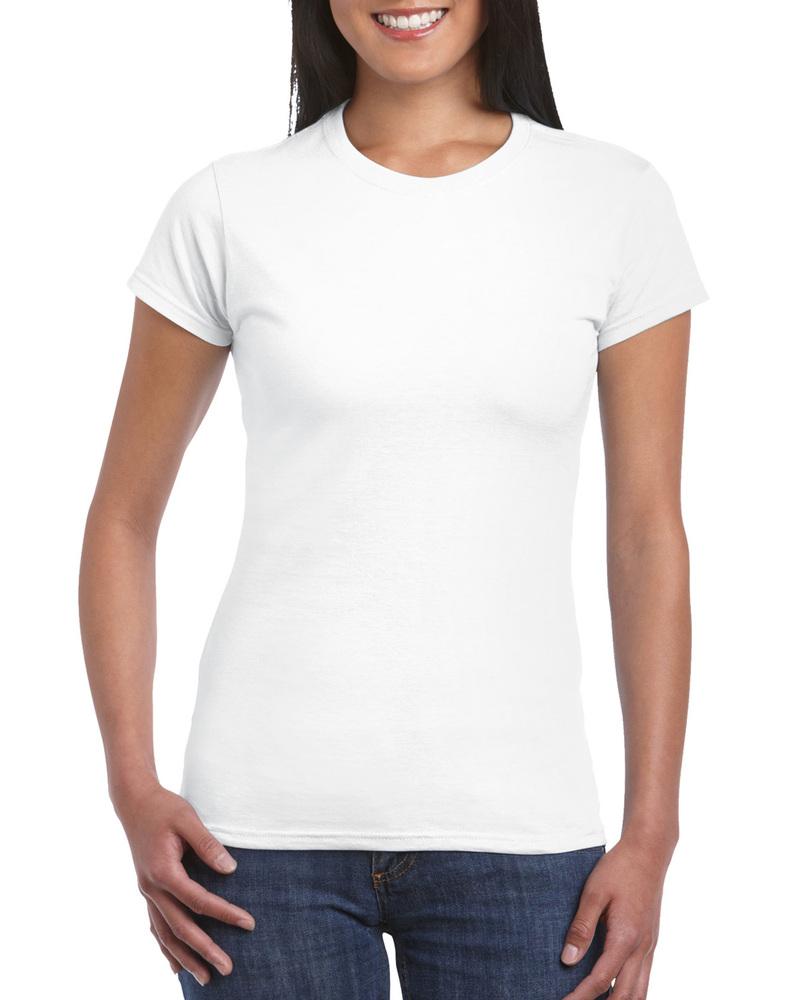 Gildan 64000L - Getailleerd Ringgesponnen T-shirt