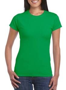 Gildan 64000L - Getailleerd Ringgesponnen T-shirt Irish Green