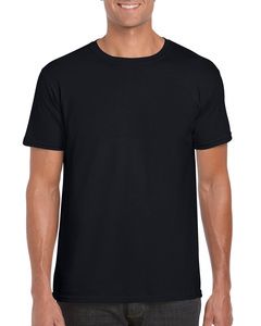 Gildan 64000 - Ringgesponnen T-shirt Black