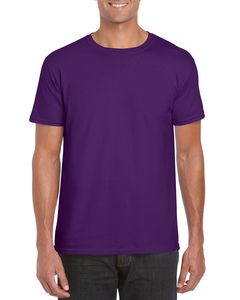 Gildan 64000 - Ringgesponnen T-shirt Purple