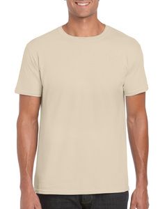 Gildan 64000 - Ringgesponnen T-shirt Sand