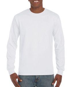 Gildan 2400 - Ultra T-Shirt met Lange Mouwen White