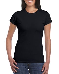 Gildan GN641 - Softstyle ™ ringgesponnen dames t-shirt Black