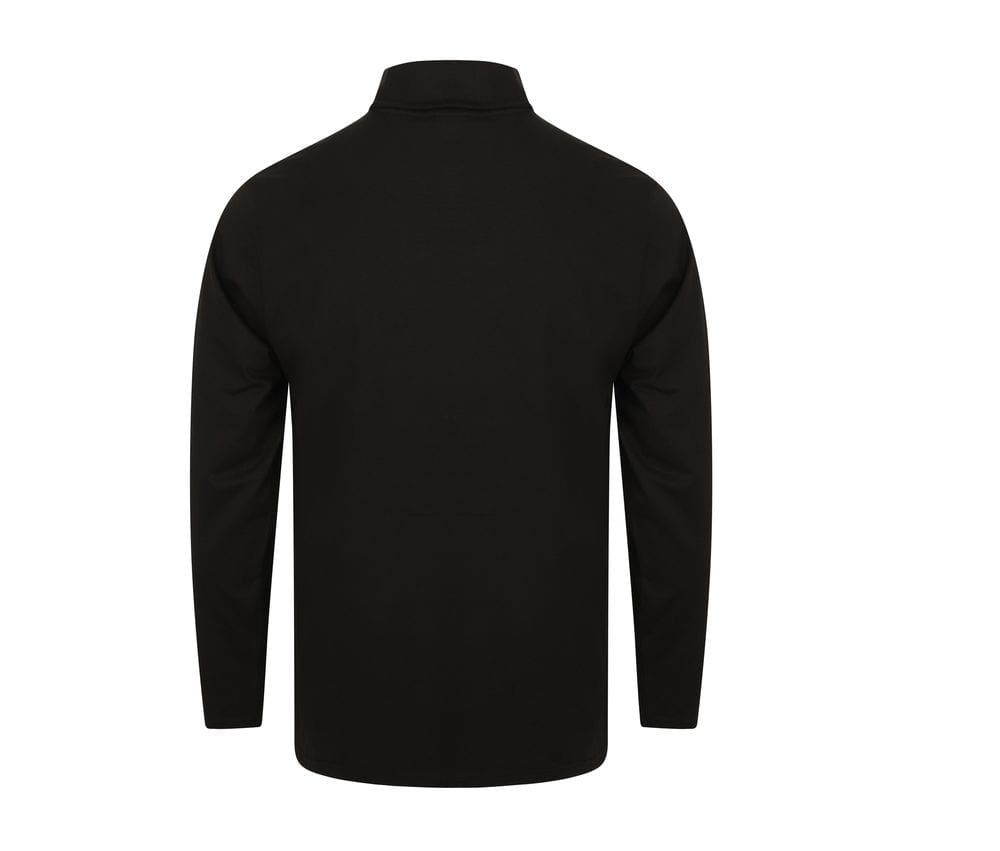 Henbury HY020 - Colshirt met Lange Mouwen