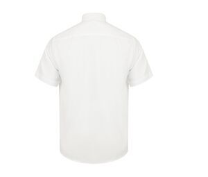 Henbury HY595 - Wicking antibacterieel shirt met korte mouwen White