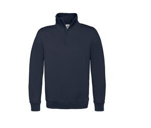B&C BCID4 - ID.004 sweatshirt met ¼ rits Navy