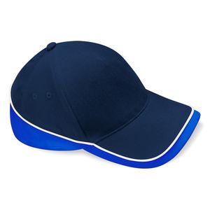 Beechfield BF171 - Teamwear Competition Pet French Navy/Royal/White