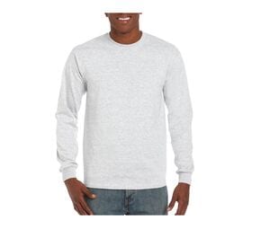Gildan GN186 - Ultra Cotton Adult T-Shirt Lange Mouw Ash