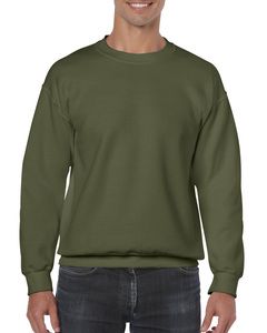 Gildan GN910 - Heavy Blend Adult Sweatshirt Met Ronde Hals Military Green