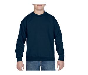 Gildan GN911 - Youth Sweatshirt met Ronde Hals Navy