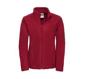 Russell JZ87F - Outdoor Fleece Met Volledige Rits Classic Red