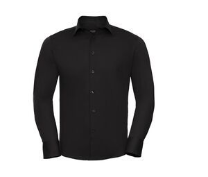 Russell Collection JZ946 - Overhemd Met Lange Mouwen Black