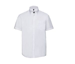 Russell Collection JZ957 - Ultimate Strijkvrij Overhemd Met Korte Mouwen White