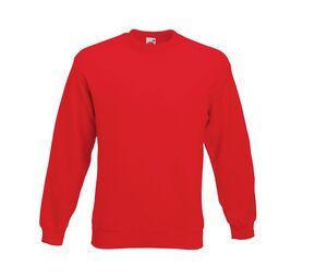 Fruit of the Loom SC250 - Set In Sweatshirt (62-202-0) Red
