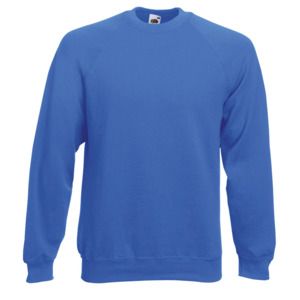 Fruit of the Loom SC260 - Raglan Sweatshirt (62-216-0) Royal Blue