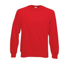 Fruit of the Loom SC260 - Raglan Sweatshirt (62-216-0) Red