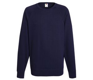 Fruit of the Loom SC360 - Lichtgewicht Raglan Sweatshirt Deep Navy