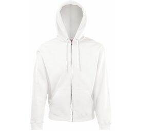 Fruit of the Loom SC374 - Hoodie Sweat Jack (62-062-0) White