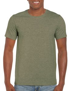Gildan GN640 - Softstyle™ adult ringgesponnen t-shirt Heather Military Green