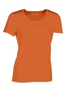Zonder label SE101 - Sport T-Shirt Zonder Labels Fluorescent Orange