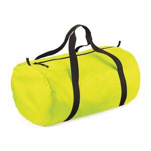 Bag Base BG150 - Packaway Barrel Tas Fluorescent Yellow/Black