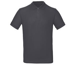 B&C BC400 - Inspire polo-shirt heren Dark Grey