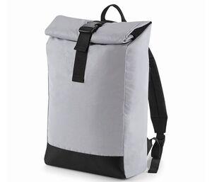 Bag Base BG138 - Reflecterende rugzak van met rol-top Silver Reflective