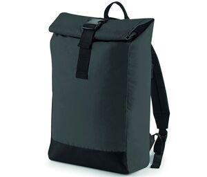 Bag Base BG138 - Reflecterende rugzak van met rol-top Black Reflective