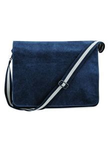 Quadra QD610 - Desert Canvas Despatch Bag Vintage Oxford Navy