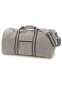 Quadra QD613 - Desert Canvas Holdall Vintage Light Grey