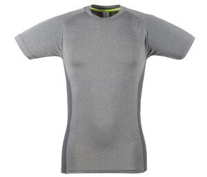 Tombo TL515 - T-shirt met aansluitende pasvorm voor heren Grey Marl