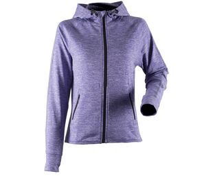 Tombo TL551 - Hardlopp hoodie voor dames Purple Marl