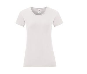 Fruit of the Loom SC151 - ICONIC T-shirt Dames White