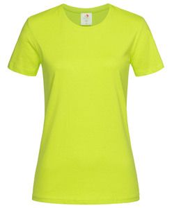 Stedman STE2600 - T-shirt met ronde hals voor vrouwen Classic-T Bright Lime