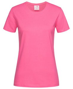 Stedman STE2600 - T-shirt met ronde hals voor vrouwen Classic-T Sweet Pink