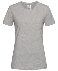 Stedman STE2620 - T-shirt met ronde hals voor vrouwen Classic-T Organic  Grey Heather
