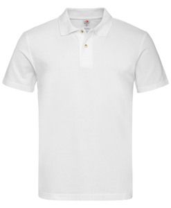 Stedman STE3000 - Poloshirt met korte mouwen voor mannen White