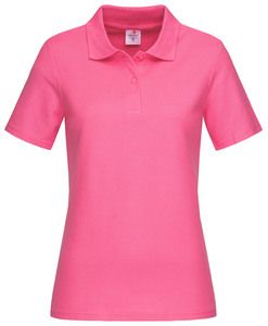 Stedman STE3100 - Poloshirt met korte mouwen voor vrouwen Sweet Pink