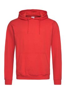 Stedman STE4100 - Sweatshirt met capuchon voor mannen Scarlet Red