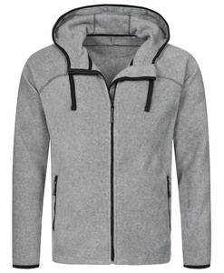 Stedman STE5040 - Fleece jas met capuchon voor mannen ACTIVE POWER Grey Heather